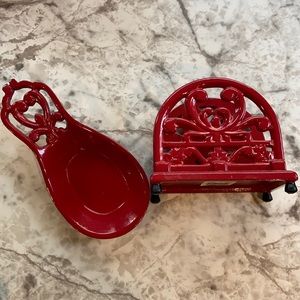 *RESERVED Spoon Rest & Napkin Holder